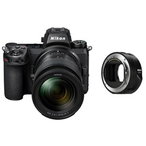 nikon z 7ii mirrorless digital camera with nikkor z 24-70mm f/4 s lens – bundle with ftz ii mount adapter