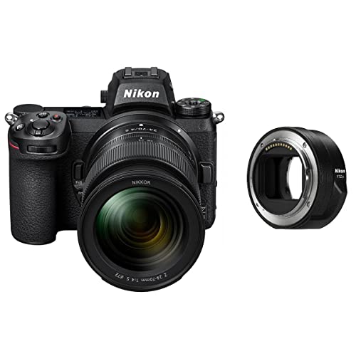 Nikon Z 7II Mirrorless Digital Camera with NIKKOR Z 24-70mm f/4 S Lens - Bundle with FTZ II Mount Adapter