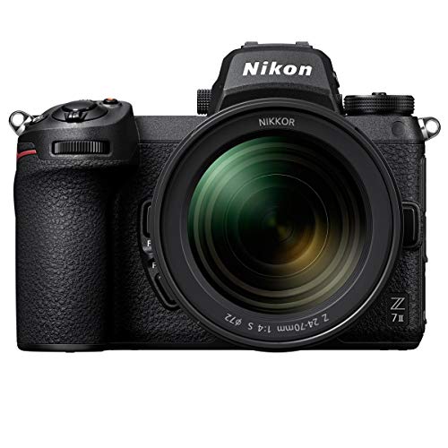 Nikon Z 7II Mirrorless Digital Camera with NIKKOR Z 24-70mm f/4 S Lens - Bundle with FTZ II Mount Adapter