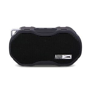 altec lansing baby boom xl – waterproof bluetooth speaker, wireless & portable for travel & outdoor use, deep bass & loud sound, 1 pack, black