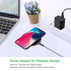 Besgoods Fast Charge 3.0 USB Wall Charger [4-Pack] 5V 3A Fast Charging Block 18W QC Power Adapter for Wireless Charger Stand, Compatible with iPhone 14 Pro Max Samsung Galaxy S23 Ultra 22 21 20 A03s