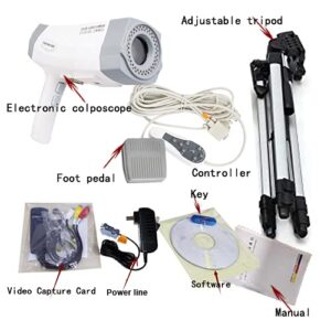 zorvo Digital Electronic Camera Gynecologist Scope Camera,800000 Pixels, Gynecologist Magnifier Camera,with Tripod【US Shipping】