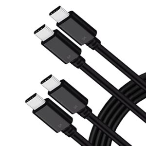 samsung usb c to usb c cable [3.3ft, 2-pack],100w/5a super fast charging 2.0 cord for samsung galaxy s22 s22+ s22ultra s21 s21+ s21ultra note20/20+ s10,galaxy tab s7 s7+ s8 s8+ s8 ultra and more