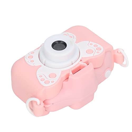 Kids Camera, Mini Cute Portable High Definition Kids Camera 20MP Pink Cartoon Style Video Recording Easy Operation Child Camera for Photo Game Outdoor