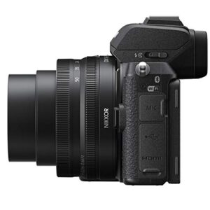 Nikon Z50 Mirrorless Digital Camera 20.9MP W/Nikkor Z 16-50mm Lens + Shot-Gun Microphone + LED Always on Light+ 64GB Extreme Speed Card, Gripod, Case, and More (26pc Video Bundle)