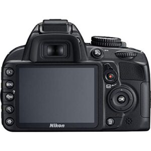 Nikon D3100 14.2MP 1080p Digital SLR Camera Body (Black) 25470B - (Renewed)