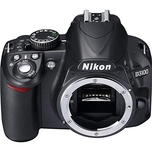 Nikon D3100 14.2MP 1080p Digital SLR Camera Body (Black) 25470B - (Renewed)
