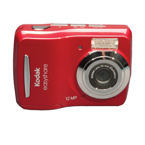 Eastman KODAK Company 8000135 EasyShare C15 Digital Camera Class B, Red