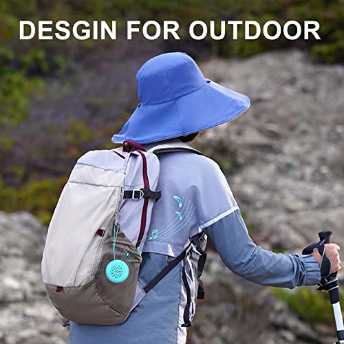 LEICEX Tiny Bluetooth Speaker, Travel Small Speakers Bluetooth Wireless Pillow Perfect for Travel Outdoor Sound (Blue)