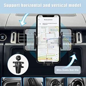 KASOTT Cell Phone Holder Mount for Car - Dashboard Windshield Air Vent Desk Universal 4 in1 Strong Suction Cup Long Arm, Compatible with iPhone, Samsung, Android and All 4-7" Smartphones