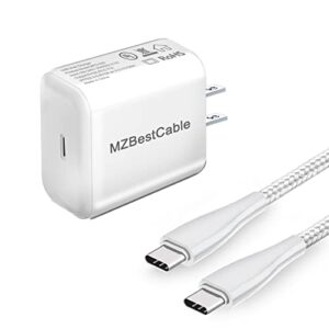 25w super fast charging usb c wall charger and cable for samsung galaxy s22/s22 ultra/s22+/s23/s23 plus/s21/s21 ultra/s21+/s20/s20+/s20 ultra/note10/note20/a53 a23 a23 a14 5g/z flip 3 4 5g/z fold 3 4