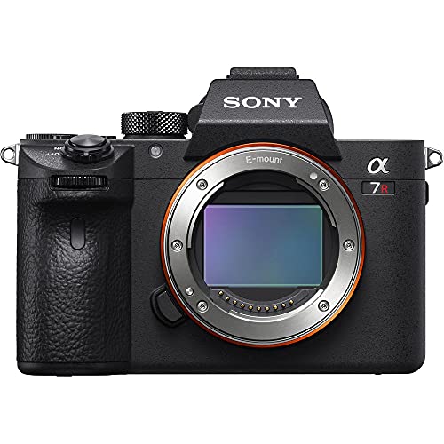 Sony Alpha a7R III Mirrorless Digital Camera Black (Body Only) Bundle, Starter Kit + Accessories (LED Light, Memory Card, Cleaning Kit)