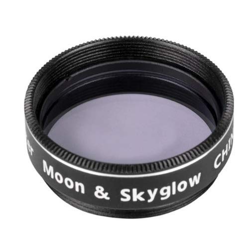 Celestron – Moon Filter Kit – Fits 1.25" Telescope Eyepieces – Includes 3 Varying Neutral Density Moon Filters, Sky Glow Filter & Moon Map – Perfect Accessory for Moon Viewing