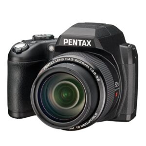 Pentax XG-1 16 Digital Camera with 52x Optical Image Stabilized Zoom with 3-Inch LCD (Black)