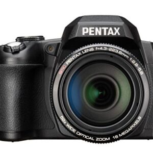 Pentax XG-1 16 Digital Camera with 52x Optical Image Stabilized Zoom with 3-Inch LCD (Black)