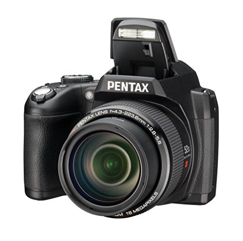 Pentax XG-1 16 Digital Camera with 52x Optical Image Stabilized Zoom with 3-Inch LCD (Black)