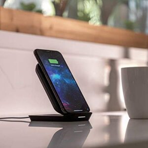 mophie Universal Wireless Multi Coil Charge Stand for Apple iPhone Xs Max, iPhone Xs, iPhone XR, iPhone X, iPhone 8 Plus, iPhone 8, Qi-Enabled Devices - Black