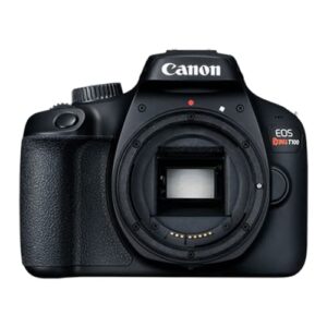 canon eos rebel t100 / 4000d dslr camera (kit box) (renewed)