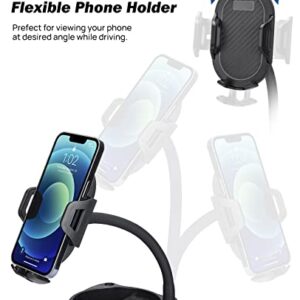 JOYTUTUS Cup Holder Phone Holder for car, Upgraded Universal Cell Phone Mount for Car, Large Car Cup Holder Expander, with Elastic Force Piece, Compatible with iPhone, Samsung & All Smartphones