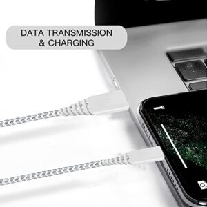 10FT 2Pack Long USB C Cable Charger Cord for LG K51 Q70 Velvet 5G K92 Wing 5G/Stylo 6 5 4 5X/V60 G8X G8 G7 V50 V40 V35 Thinq,Q7 Plus,Nokia X100 G300,T-Mobile REVVL V+ 5G/REVVL 5G,Fast Charge Charging
