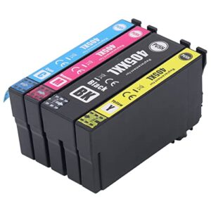 hilitand 4pcs ink cartridge smoothly output ink printer ink cartridge set for office shool print photos, test papers, documents