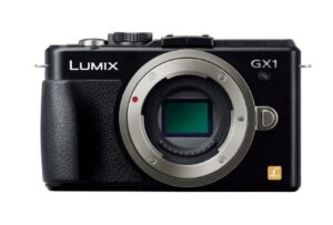 panasonic lumix dmc-gx1 16.0 mp digital camera – silver (body only)