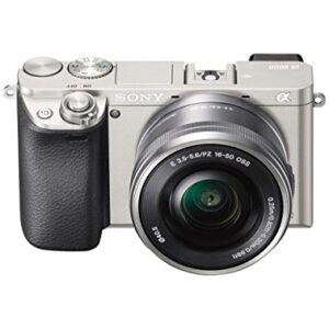 Sony Alpha a6000 Mirrorless Digital Camera with 16-50 mm Lens 24.3MP (Silver)