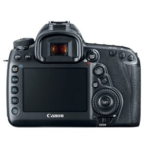 Canon EOS 5D Mark IV DSLR Camera w/EF 50mm F/1.8 STM Lens + 64GB Memory + Back Pack Case + Tripod, Lenses, Filters, & More (28pc Bundle)
