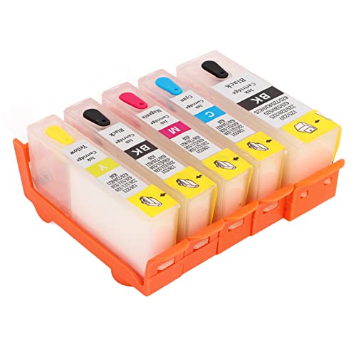 Ink Cartridge, 5 X 4 Color PP Ink Cartridges for Test Paper (125-125)