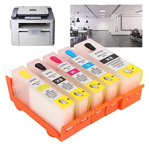 Ink Cartridge, 5 X 4 Color PP Ink Cartridges for Test Paper (125-125)
