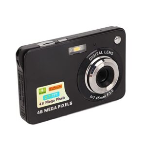 digital camera 1080p 48mp kids camera, 8x zoom compact point and shoot camera with 2.7in lcd screen, portable small camera for teens students boys girls seniors