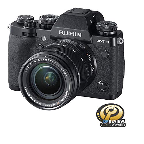 Fujifilm X-T3 Mirrorless Digital Camera w/XF18-55mm Lens Kit - Black