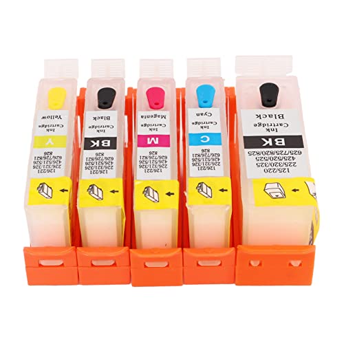 Ink Cartridge, 5 X 4 Color PP Ink Cartridges for Test Paper (320-321)