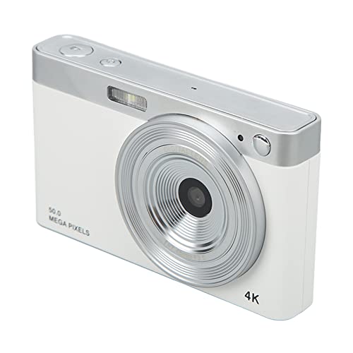 Digital Camera, Mini Digital Camera 14in Screw Interface 16X Zoom AF Autofocus with Storage Bag for Shooting (White)