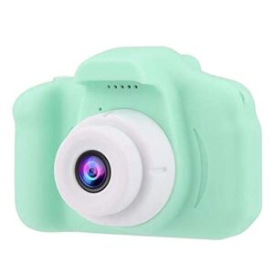 vereinen digital camera,2 inch hd 1080p christmas birthday gifts mini camera rechargeable for 3 4 5 6 7 8 year old girl (green)