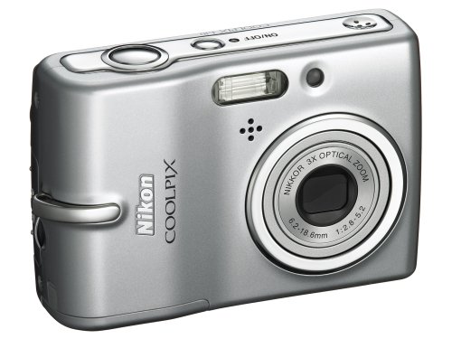 Nikon Coolpix L10 5MP Digital Camera with 3x Optical Zoom