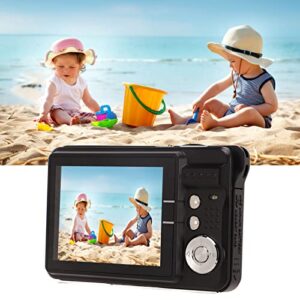 4K Digital Camera, 1080P 48MP Vlogging Camera Built in Fill Light with 2.7in LCD, 8X Zoom Compact Point and Shoot Camera for Kids Teens Adults Photography