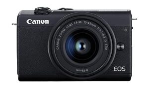 canon eos m200 mirrorless digital camera with 15-45mm lens international version
