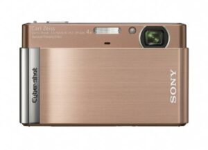 sony cyber-shot dsc-t90 12.1 mp digital camera with 4x optical zoom and super steady shot image stabilization (brown)