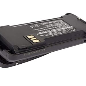 Replacement Battery for Motorola CP1660 CP185 EP350 CP1600 CP1200 fits Part no PMNN4081 PMNN4081AR PMNN4080 PMNN4082 PMNN4476A PMNN4404ART PMNN4081ARC