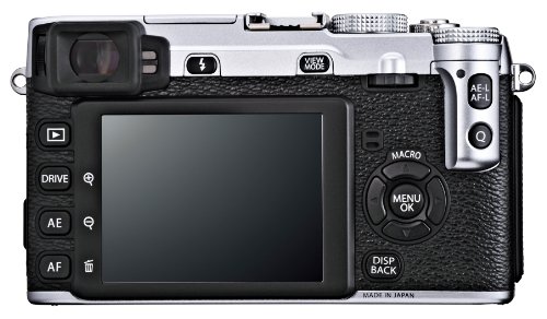 Fujifilm X-E1 16.3 MP Compact System Digital Camera with 2.8-Inch LCD - Body Only (Silver)