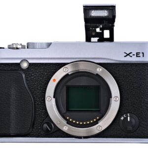 Fujifilm X-E1 16.3 MP Compact System Digital Camera with 2.8-Inch LCD - Body Only (Silver)