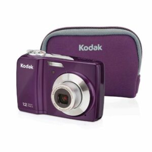 kodak easyshare c182 digital camera bundle(purple)