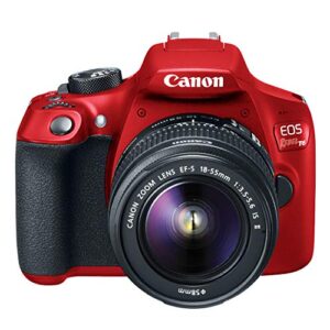 canon eos rebel t6 digital slr camera kit with ef-s 18-55mm f/3.5-5.6 is ii lens (limited edition red)