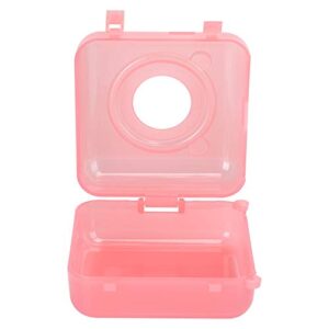 Naroote Wosune Printer Protective Case, Snaping‑onite Practical Durablefor Peripage(Pink)