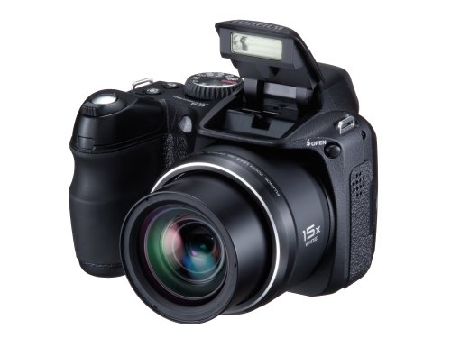 Fujifilm FinePix S2000HD 10MP Digital Camera with 15x Optical Dual Image Stabilized Zoom