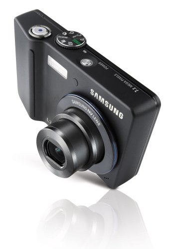 Samsung Digimax L73 7MP Digital Camera with 3x Advance Shake Reduction Optical Zoom (Black)