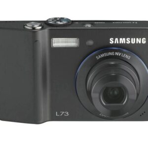 Samsung Digimax L73 7MP Digital Camera with 3x Advance Shake Reduction Optical Zoom (Black)