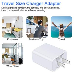 20W Fast Charger Box USB C Brick Block Charging Plug Power Adapter Compatible for iPhone 14,14 Pro Max,13,13 Pro Max,12,11;Samsung Galaxy S23,S23 Ultra,S23+,S22,S21 FE,A54,A03s,A14,A13,Z Flip4,Z Fold4