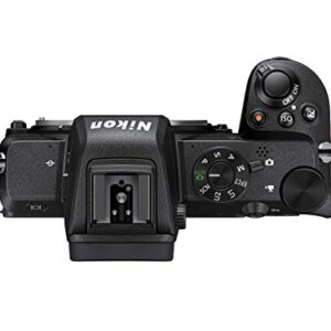 Nikon Z50 Body Mirrorless Camera (209-point Hybrid AF, High Speed Image Processing, 4K UHD Movies, High Resolution LCD Monitor) VOA050AE (Renewed)